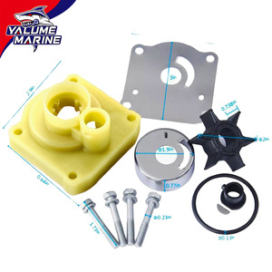 Kit de réparation de pompe à eau marine Yalume 61N-W0078 pour moteur hors-bord Yamaha 25-30 CV 2 temps - Product Image 5