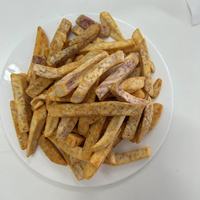 Bâtonnets de taro en gros - Bâtonnets de taro frais coupés naturels, processus VF, bâtonnets de taro au jaune d'œuf salé avec certification FSSC22000