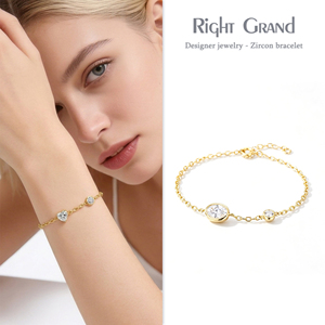 Conjunto de Joyería de Acero Inoxidable 316L con Cadena de Serpiente y Cadena Tipo O, con Dijes de Circonita Cúbica, Pulsera y Collar, Accesorios de <span class=keywords><strong>Moda</strong></span> de Diseño - Product Image 1