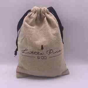 Wholesale Eco Muslin Cotton Linen <b>Drawstring</b> Bag Customized Organic Cotton Gift Packaging <b>Pouch</b> Biodegradable Wallet Wedding - Product Image 4