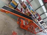 Nouveau Convoyeur à Bande Télescopique Hydraulique Mobile Portable Extensible pour le Chargement et le Déchargement de Conteneurs et Camions en Commerce de Détail