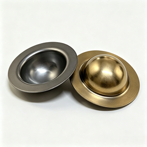 Tapa antipolvo metálica estampada para cubo de rueda, tapa de grasa para rodamientos de eje de remolque para RV, caravanas y maquinaria agrícola, fabricada por troquelado - Product Image 4