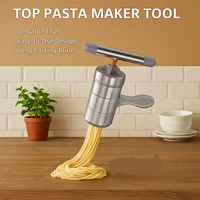 Machine à pâtes manuelle professionnelle, presse à nouilles spaghetti en acier inoxydable pour cuisine domestique, gadget de pâtes de style italien