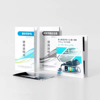 Brochure tri-pliée personnalisée à prix avantageux, dépliant publicitaire de haute qualité, papier couché 157 g/m², papier offset, carton, impression UV