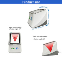 Escáner de Pagos USB de Escritorio EMT20, Lector de Códigos QR y Códigos de Barras 1D 2D para Alipay, Producto en Stock