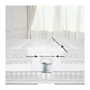 Conector de colchón personalizado, puente de cama, kit convertidor de doble a rey, puente de cama, relleno de huecos de cama de espuma