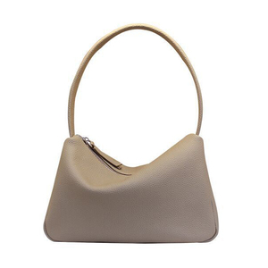 Designer Clutch Bag for Women Genuine Leather Underarm Bag <b>Small</b> <b>Purse</b> With Zipper Closure Cowhide Tote Handbag - Product Image 1