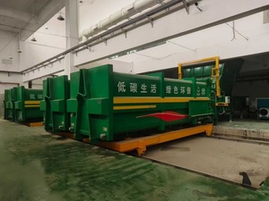 Station de collecte des déchets mobile intelligente, Station de collecte des déchets avec conteneur, Compacteur de déchets, Station de compression des déchets mobile extérieure de type boîte - Product Image 2