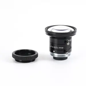 Lente manual iris de 4mm 1/1.8 ", zoom de foco, lente cs, montagem 1:2.0 cctv, ângulo amplo, para câmera cctv ou câmera microscópio