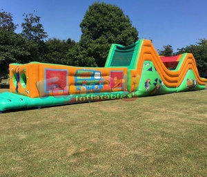 El Mejor Circuito de Obstáculos Inflable Gigante Flotante de Fábrica, el Más Grande, en Venta - Product Image 4