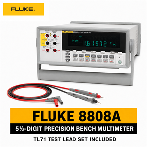 Fluke 8808A 5.5 Digit Precision Industrial Benchtop Digital Multimeter High Accuracy 1000V AC Powered Electrical Tester 220V - Product Image 2