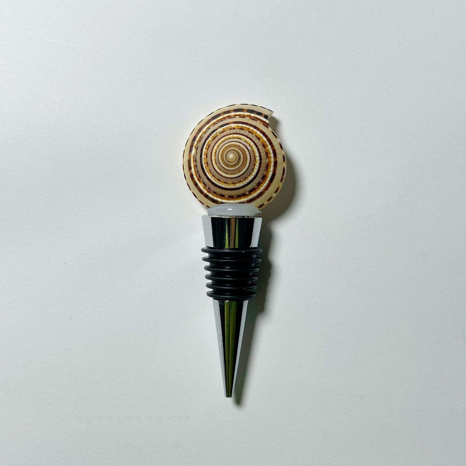 Coquille de roue argentée