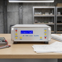 Recent RS-928 150W HF Linear Power Amplifier 0.5-30MHz Half-duplex Shortwave Amp Optional G1-G4 Amplification Gain