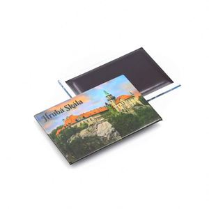 Wholesale Best Selling High Quality Custom City Scenery Souvenir Gift Design Tin <b>Fridge</b> Magnet - Product Image 2