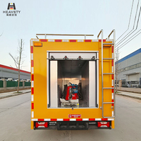 HEAVSTY Double Cabine 180HP Euro6 Diesel Manuel Empattement 3300mm Nouveau Véhicule de Secours d'Ingénierie d'Urgence CLD5046XXHNJ6 4495kg Masse Totale Autorisée