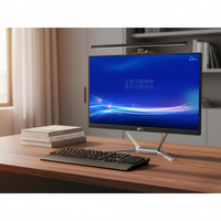 PC Todo en Uno de Alto Rendimiento de 24/27 Pulgadas, Intel Core i3/i5, Computadora de Escritorio AIO con Cámara Web para Oficina y Negocios