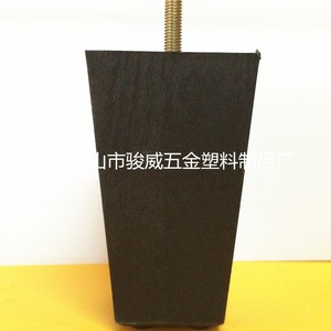 Plastic <b>Sofa</b> <b>Legs</b> 115mm Black Square Furniture Accessories Easy Installation - Product Image 3