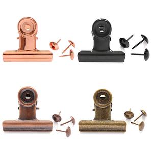 Clips de reliure en métal LM 20 pièces pour tableau d'affichage, tableau en liège, mur de bureau, papeterie pour la maison et le bureau - Product Image 2