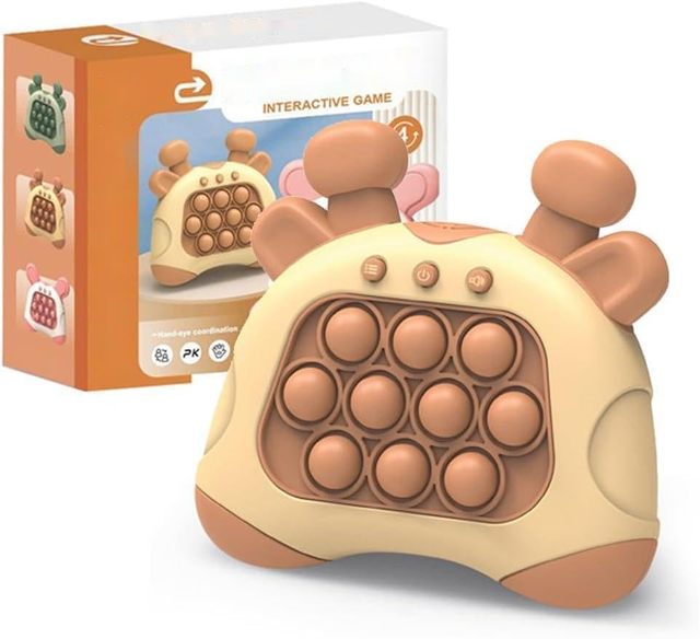 Puzzle Game for Kids Quick Pop Light up Console Game Children Electronic Toys