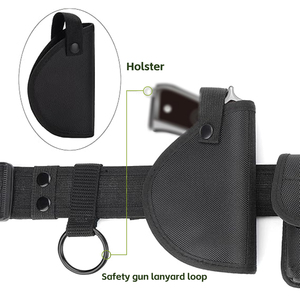Cintura Tattica in Nylon 1680D con Tasche, Accessori di Protezione Multifunzionali per Guardie di Sicurezza, Custodie per Uso Esterno - Product Image 3