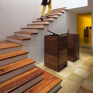 DBM <span class=keywords><strong>Barniz</strong></span> transparente Escalera de peldaño de <span class=keywords><strong>madera</strong></span> <span class=keywords><strong>Escaleras</strong></span> rectas flotantes Diseños de <span class=keywords><strong>escaleras</strong></span> interiores personalizados - Product Image 6