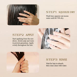 <span class=keywords><strong>Crema</strong></span> de Ácido Hialurónico de Marca Privada OEM, Tratamiento de Reparación Profunda <span class=keywords><strong>para</strong></span> <span class=keywords><strong>Cabello</strong></span> <span class=keywords><strong>Seco</strong></span>, Dañado y con Permanente, Mascarilla Capilar 2 en 1 Anti-Frizz y Suavizante - Product Image 4