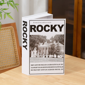 Modern Simple Magnetic Openable <strong>Book</strong> <strong>Box</strong> Hotel Living Room Decoration Fairy Animal Music Cross Angel <strong>Book</strong> Stopper Paper Storage - Product Image 6