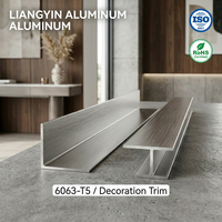 Profilé en V LIANGYIN 2020 2040, profilé en T, revêtement poudré, série 6000, extrusion d'aluminium avec soudure pour porte, imprimante 3D, machine CNC