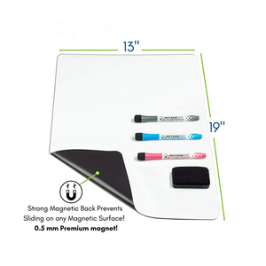 Bán buôn từ viết bảng trắng tin nhắn Lưu ý bảng đen viết bảng từ tính xóa được nhỏ bảng trắng tủ lạnh Lưu ý - Product Image 2