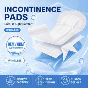 Almohadillas Ultrafinas OEM de Marca Privada a Prueba de Fugas para Incontinencia Masculina, <span class=keywords><strong>Protectores</strong></span> Anatómicos Absorbentes para Hombres - Product Image 1