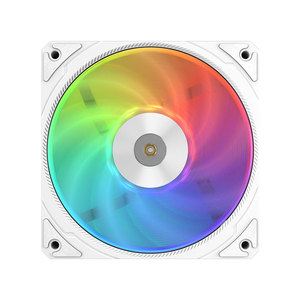 SilverStone Q120 12CM RGB PWM Silent <strong>Fan</strong> High Airflow 3-Pin ARGB LED for PC Chassis Cooling Black White <strong>Computer</strong> <strong>Case</strong> <strong>Fan</strong> Box - Product Image 3