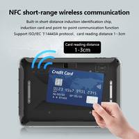 OEM QR Código de barras escáner NFC RFID UHF Tableta robusta para Android 500nits Brillo 10000mAh Batería a prueba de golpes res