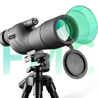 Telescopio OEM 25-75x60, Potente Telescopio Monocular con Zoom y Trípode para Observación de Aves