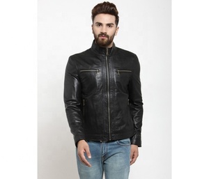 Men's Lightweight <b>Canvas</b> Sports Leather <b>Jacket</b> Hood Stand Collar for Winter Training Outdoor Street Wear OEM Service Available - Product Image 2