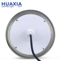 Huaxia 1-1/2 pouces Vinyle Piscine Fiber 35W RGB à distance 316SS Slim Flat Liner Pool Light Éclairage sous-marin