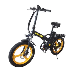 2024定制标志折叠Ebike轻质脂肪轮胎20*3.0英寸48V 500w最便宜的脂肪轮胎折叠电动自行车