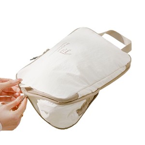 Dicompression sıkıştırma seyahat düzenleyici çanta seti seyahat bagaj organizatör çanta 4 adet ambalaj küpleri saklama torbaları - Product Image 5