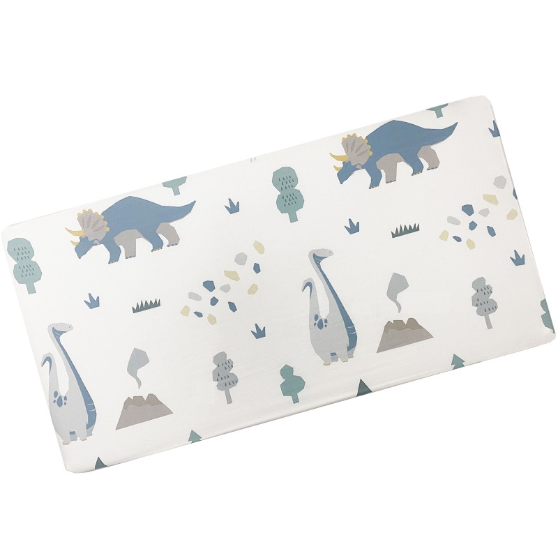 Эластичное постельное белье мультяшное постельное белье для новорожденных наматрасник