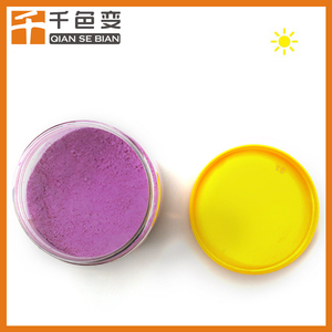 Polvere Pigmentata Fotocromatica Sensibile alla Luce Solare UV Senza Colore che Diventa Colorata - Product Image 2