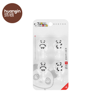 Estante de pared multifuncional Panda de gran venta para sala de estar y baño, bolsas de ropa, maceta, maceta, tela de plástico