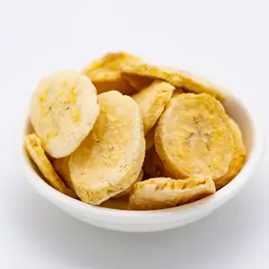 2021 건강한 과일 간식 동결 건조 바나나 칩