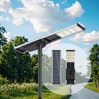 Lampadaire solaire industriel 30W-200W IP66, durable, LED, pour extérieur