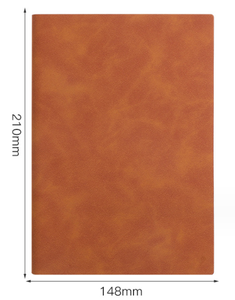 Offre Spéciale Papeterie Imprimés Personnalisés Agenda Quotidien A6 Papeterie en Cuir PU Carnet de Journal avec Impression - Product Image 6