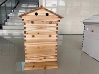 Wachsbeschichteter Automatischer Bienenstock aus Tannenholz mit 7 Automatischen Kunststoffrahmen