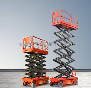 WEMET <span class=keywords><strong>mini</strong></span> plataforma de elevación de tijera móvil hidráulica <span class=keywords><strong>X</strong></span> mesa elevadora de tijera para alquiler - Product Image 1