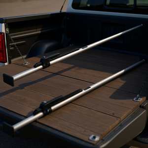 Barre de chargement 89-104 en acier robuste avec crochet E Track pour utilisation sur plateau de camion ou remorque - Product Image 2