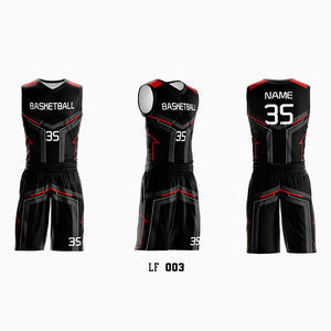 <span class=keywords><strong>Ropa</strong></span> Deportiva de Baloncesto para Hombre, Estampada, Transpirable, de Secado Rápido, 100% Poliéster, Malla, Sin Mangas, Cintura Elástica - Product Image 1