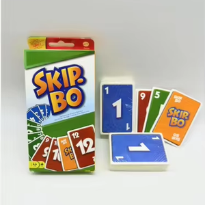 Nouveautés de fête, <span class=keywords><strong>jeu</strong></span> de cartes interactif <span class=keywords><strong>Skip</strong></span>-<span class=keywords><strong>bo</strong></span> en papier, cartes de <span class=keywords><strong>jeu</strong></span> éducatives, <span class=keywords><strong>jeu</strong></span> de cartes de poker, <span class=keywords><strong>jeu</strong></span> de société pour adultes et enfants - Product Image 1