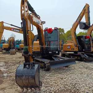 รถขุดไฮดรอลิกขนาดเล็ก Sany60C รุ่นขายดีที่สุด 6 ตัน เครื่องจักรก่อสร้างอเนกประสงค์ เครื่องยนต์ดีเซล ISUZU มือสอง - Product Image 5