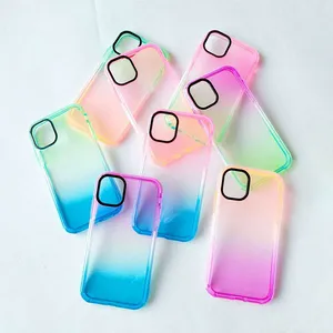 Respuesta de clara contraportada lado color suave cubierta móvil para iPhone 11 casos de moda